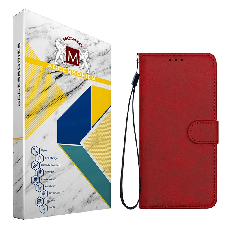 کیف کلاسوری موناکو مدل LUX مناسب برای گوشی موبایل سامسونگ Galaxy A10s