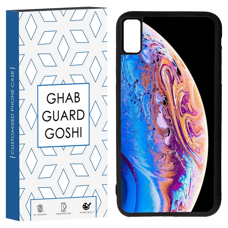 کاور قاب گارد گوشی طرح سیاره کد TPU-100 مناسب برای گوشی موبایل اپل Iphone XS MAX/ Iphone X MAX