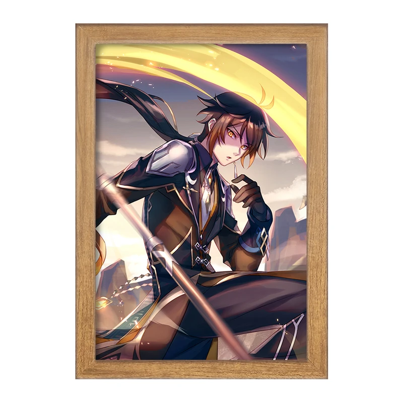 تابلو خندالو مدل بازی گنشین ایمپکت Genshin Impact کد 24624