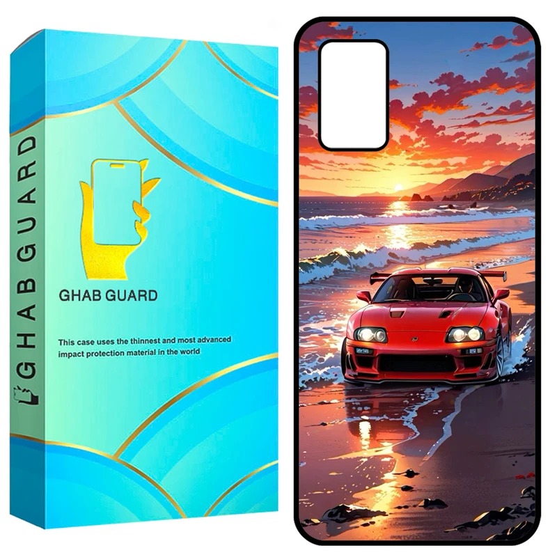 کاور قاب گارد طرح ماشین مدل GCHPA03S مناسب برای گوشی موبایل سامسونگ Galaxy A02s / M02s / A03s / F02s