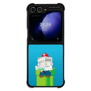 AKAM AMCWSGZFLIP5-SUPER MARIO10 Cover For Samsung Galaxy Z Flip 5