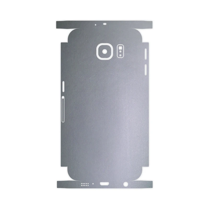 برچسب پوششی ماهوت مدل Matte-Silver-FullSkin مناسب برای گوشی موبایل سامسونگ Galaxy S6
