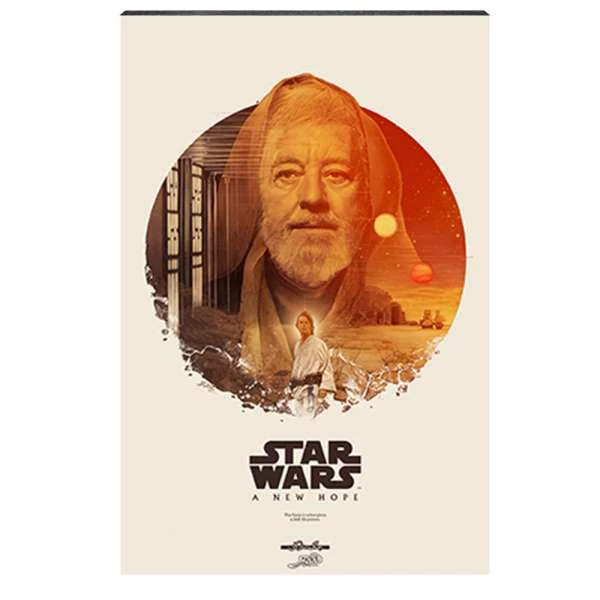 تابلو شاسی آواویز مدل پوستر فیلم طرح جنگ ستارگان کد 4G445