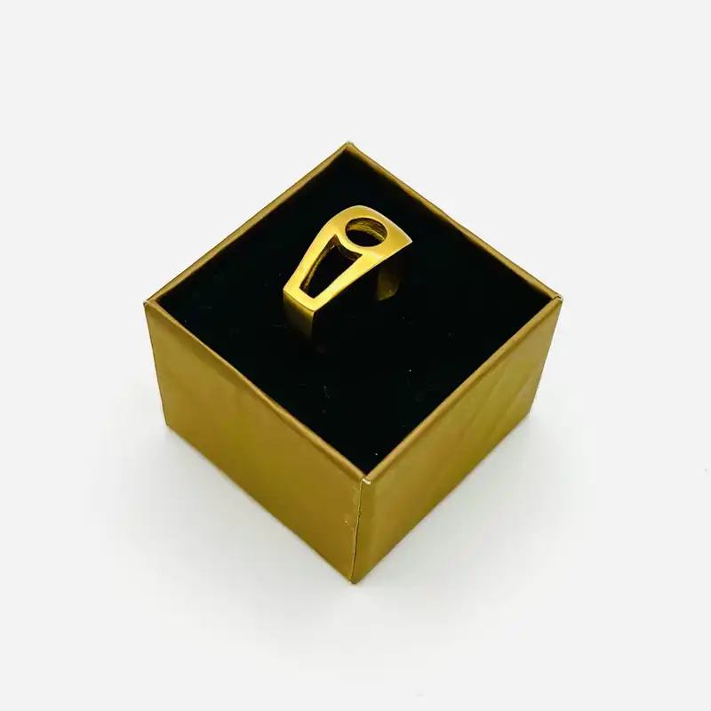 انگشتر مدل استیل کد NG8114