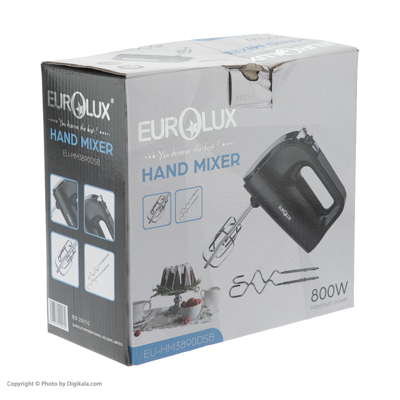 همزن یورولوکس مدل EU-HM3890DSB