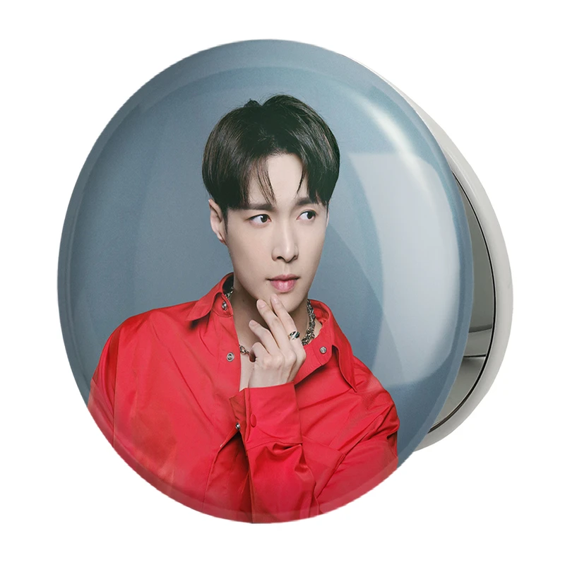 آینه جیبی خندالو طرح لی گروه اکسو EXO مدل تاشو کد 16794 