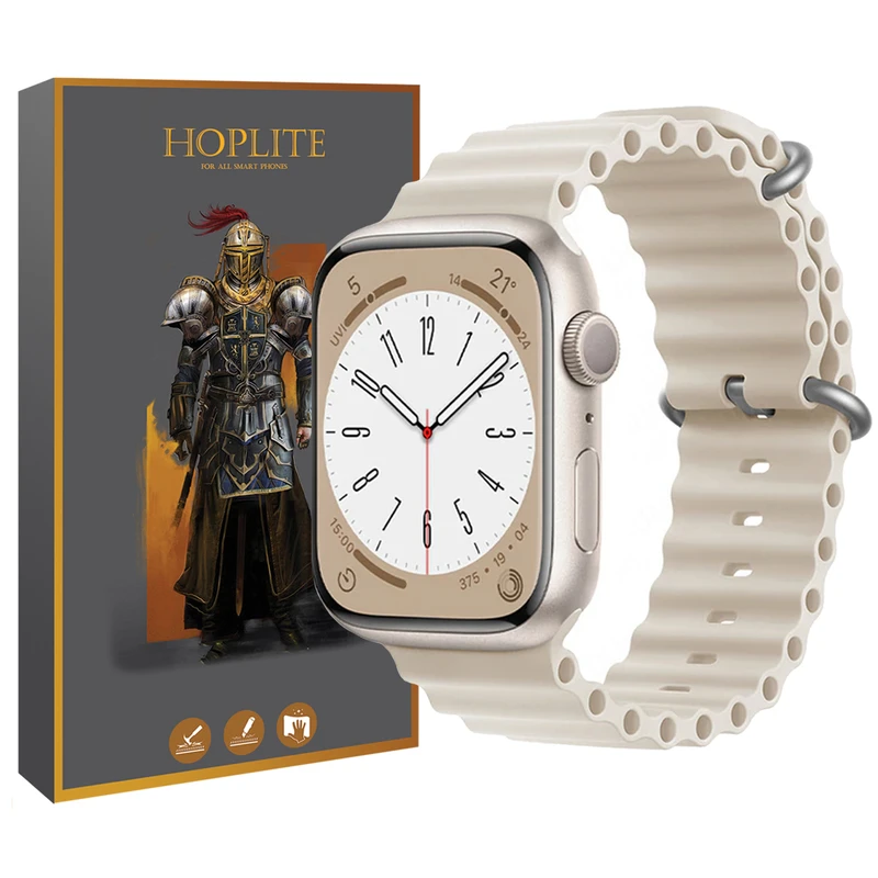 بند هاپلایت مدل Ocean مناسب برای اپل واچ Series 9 45 میلی متری