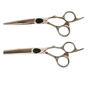 قیچی آرایشگاهی سامورایی مدل CO60 مجموعه 2 عددی