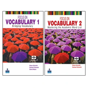 کتاب focus on vocabulary اثر جمعی از نویسندگان انتشارات سپاهان 2 جلدی