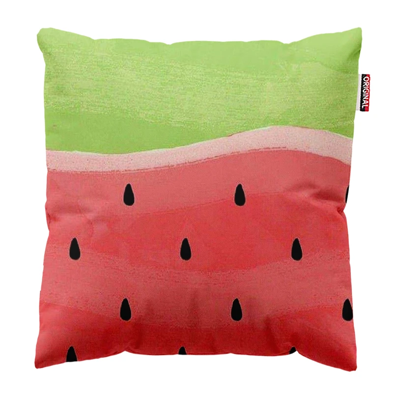 کوسن پاد آفرین مدل هندوانه ای کد 578 سایز 30*30 سانتی متر