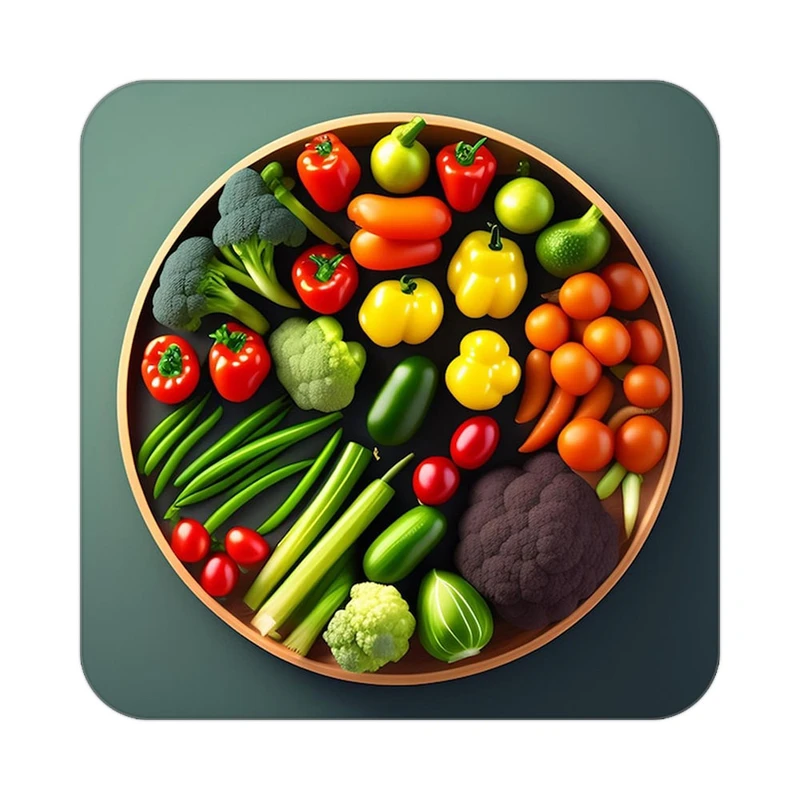 زیر لیوانی کاکتی طرح میوه مدل mp19991