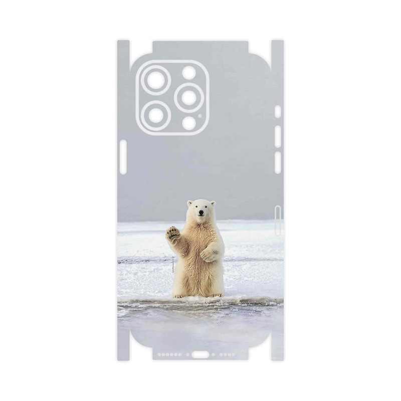 برچسب پوششی ماهوت مدل Polar_bear-FullSkin مناسب برای گوشی موبایل اپل iPhone 15 Pro Max