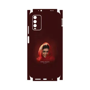 MAHOOT Portrait of an Indian Woman-FullSkin Cover Sticker for Xiaomi Redmi Note 9 4G