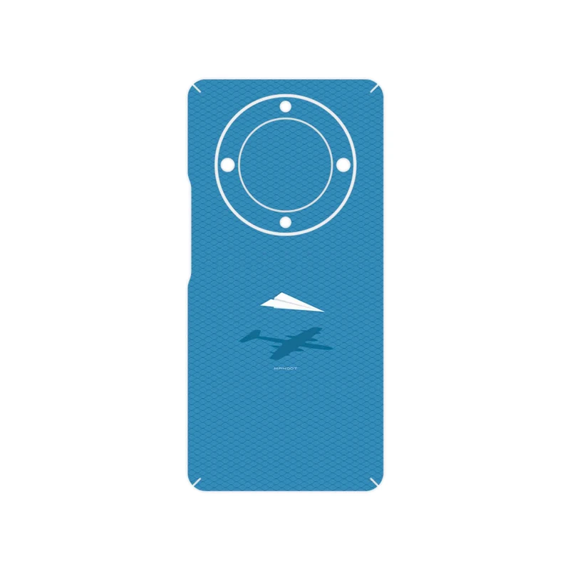 برچسب پوششی ماهوت مدل Minimal Paper Airplane مناسب برای گوشی موبایل آنر X9a