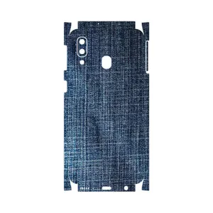 MAHOOT Fabric Texture 3-FullSkin Cover Sticker for Samsung Galaxy A40