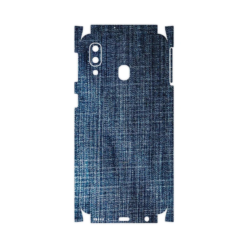 برچسب پوششی ماهوت مدل Fabric Texture 3-FullSkin مناسب برای گوشی موبایل سامسونگ Galaxy A40