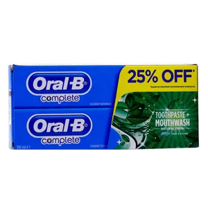 خمیر دندان اورال-بی سری Complete حجم 100 میلی لیتر بسته 2 عددی