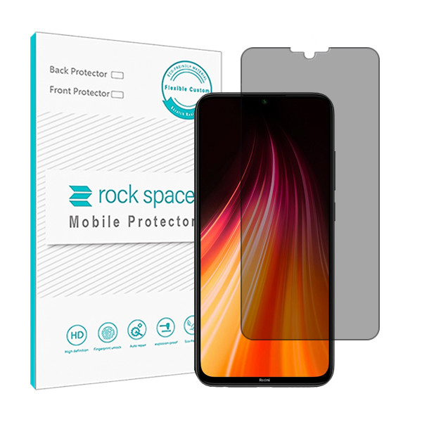 محافظ صفحه نمایش حریم شخصی راک اسپیس مدل HyPRV مناسب برای گوشی موبایل  شیائومی Redmi Note 8T