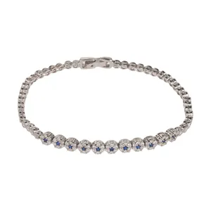 دستبند نقره زنانه مدل 123-9