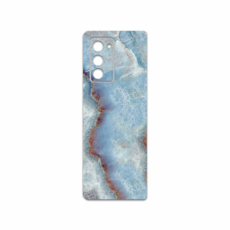 برچسب پوششی ماهوت مدل Blue Ocean Marble مناسب برای گوشی موبایل سامسونگ Galaxy Z FOLD 2