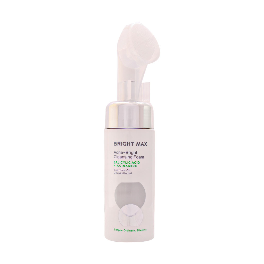 فوم شست‌وشوی صورت برایت مکس مدل Anti acne مناسب برای پوست آکنه‌ای حجم 150 میلی‌لیتر