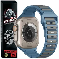 بند راینو مدل Ripple Silic مناسب برای اپل واچ سایز 44/45/46/49 میلی متری سری 6/7/8/9/10/11/SE/ULTRA