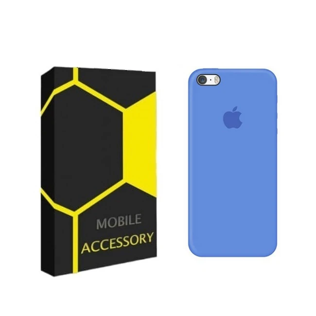 کاور مدل silicon مناسب برای گوشی موبایل اپل iPhone 5 / 5s / SE