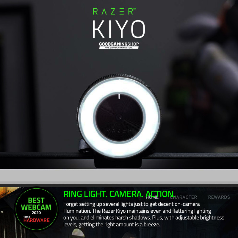 وب کم ریزر مدل KIYO ILLUMINATION