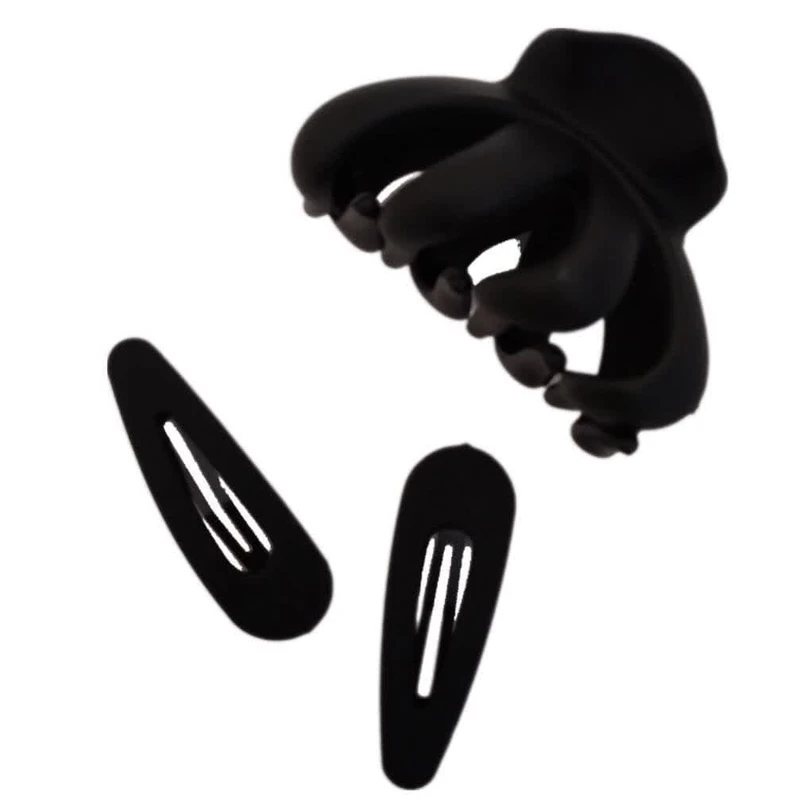 کلیپس و گیره مو زنانه مدل m0159 مجموعه 3 عددی