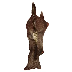 چرم طبیعی مدل ساق شتر مرغ کد OL054