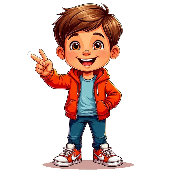 استیکر پارچه و لباس پاد آفرین طرح پسر کد 4905