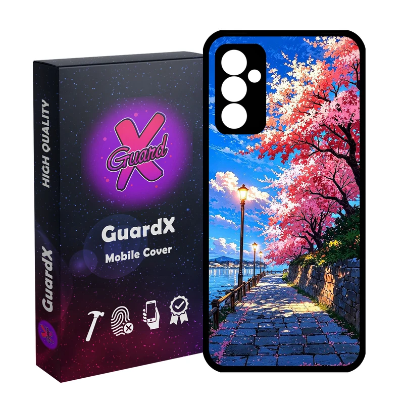 کاور گارد ایکس طرح جاده دریا مدل Glass10791 مناسب برای گوشی موبایل سامسونگ Galaxy A55 / A55 5G