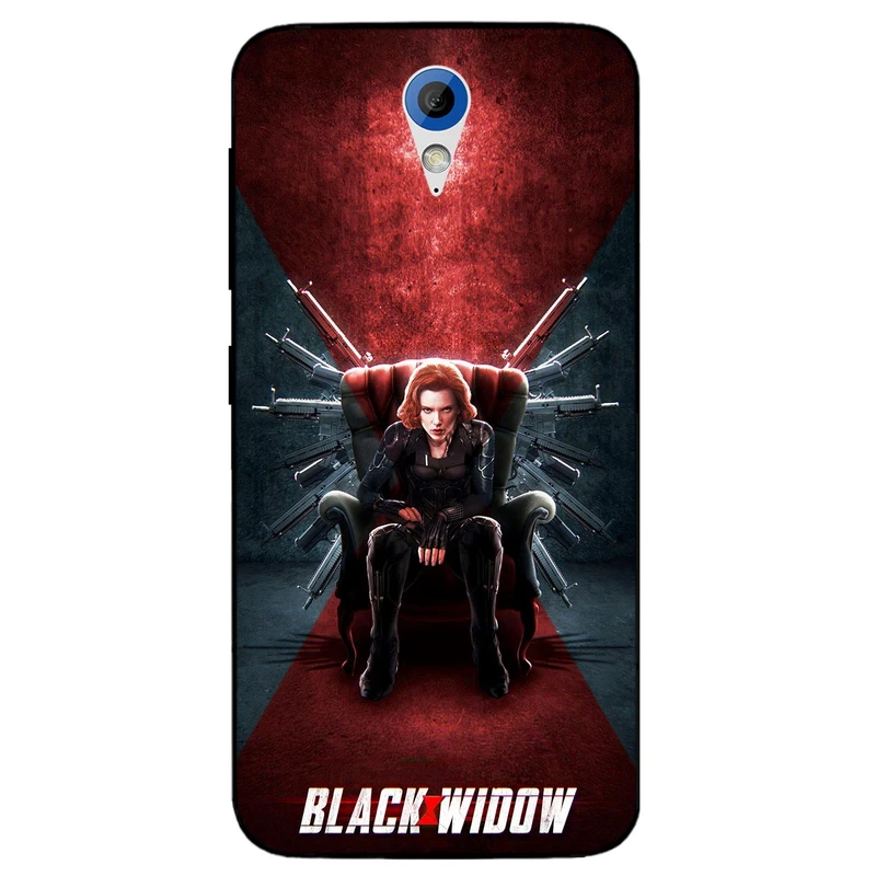 کاور مگافون طرح بیوه سیاه مدل 5423 مناسب برای گوشی موبایل اچ تی سی Desire 620