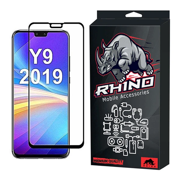 محافظ صفحه نمایش راینو مدل ful مناسب برای گوشی موبایل هوآوی Y9 2019