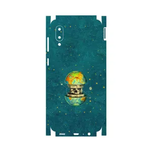 MAHOOT Collage of Earth Face-FullSkin Cover Sticker for Samsung Galaxy M02