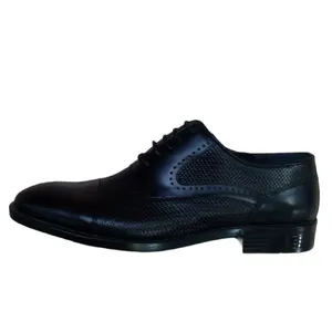 کفش مردانه مدل چرم رنگ مشکی