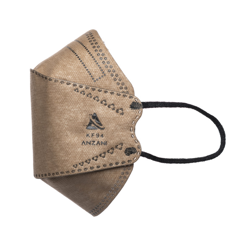 ماسک تنفسی انزانی مدل سه بعدی Q01 بسته 20 عددی