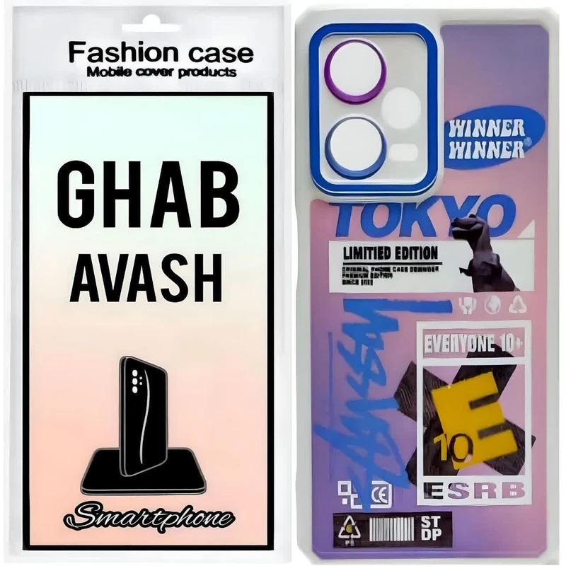 کاور قاب آوش طرح عروسکی مدل 04T مناسب برای گوشی موبایل شیائومی redmi note12 pro 5G