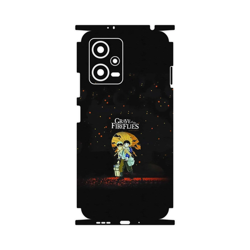 برچسب پوششی ماهوت مدل Grave of the Fireflies-FullSkin مناسب برای گوشی موبایل شیائومی Redmi Note 12 5G