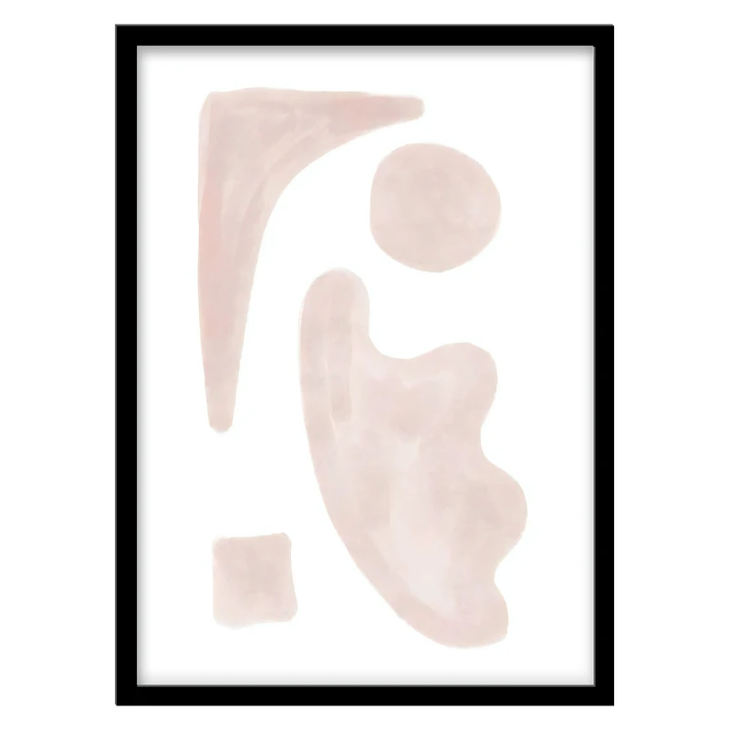 تابلو فورنیمو مدل اَشکال ابسترکت و مینیمال کد 062B