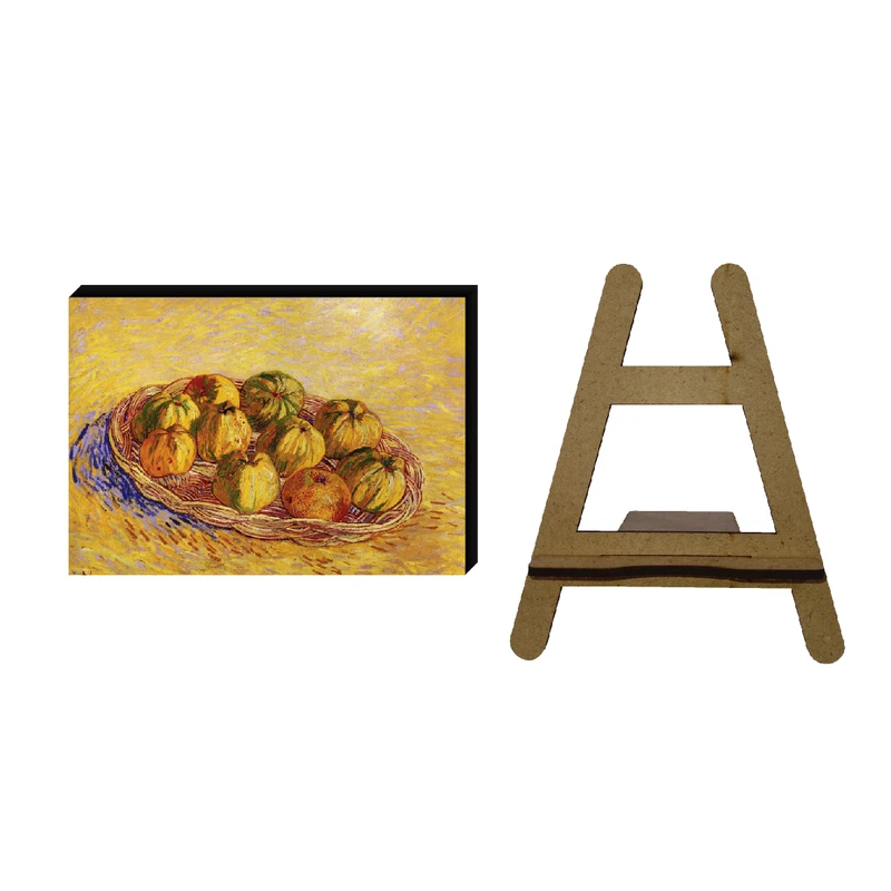 تابلو شاسی مدل وینسنت ونگوگ کد KLMX-vg466 به همراه پایه نگهدارنده