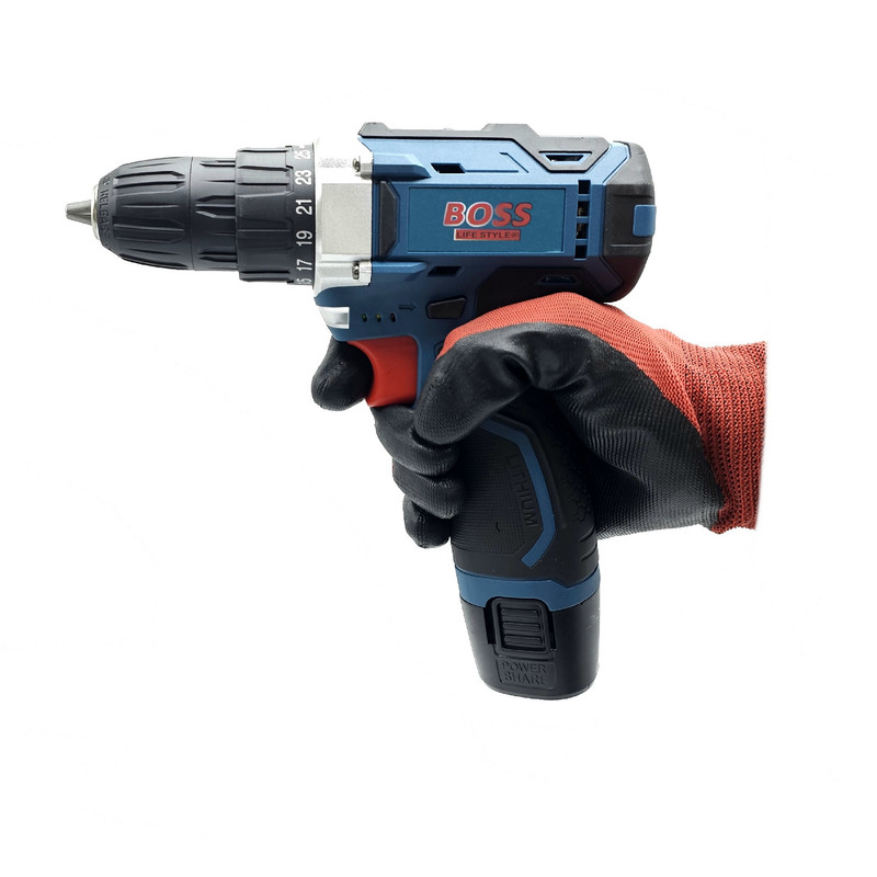 دریل پیچ گوشتی شارژی صنعتی باس مدل 1801 کد 1 مجموعه 24 عددی دریل پیچ گوشتی شارژی صنعتی باس مدل 1801 کد 1 مجموعه 24 عددی