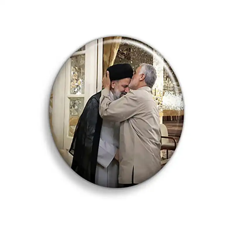 مگنت عرش طرح سید ابراهیم رئیسی و سردار کد Asm641