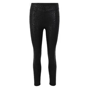 لگینگ زنانه مدل چرم تو کرک مخملی طرح پلنگی کد RL3115