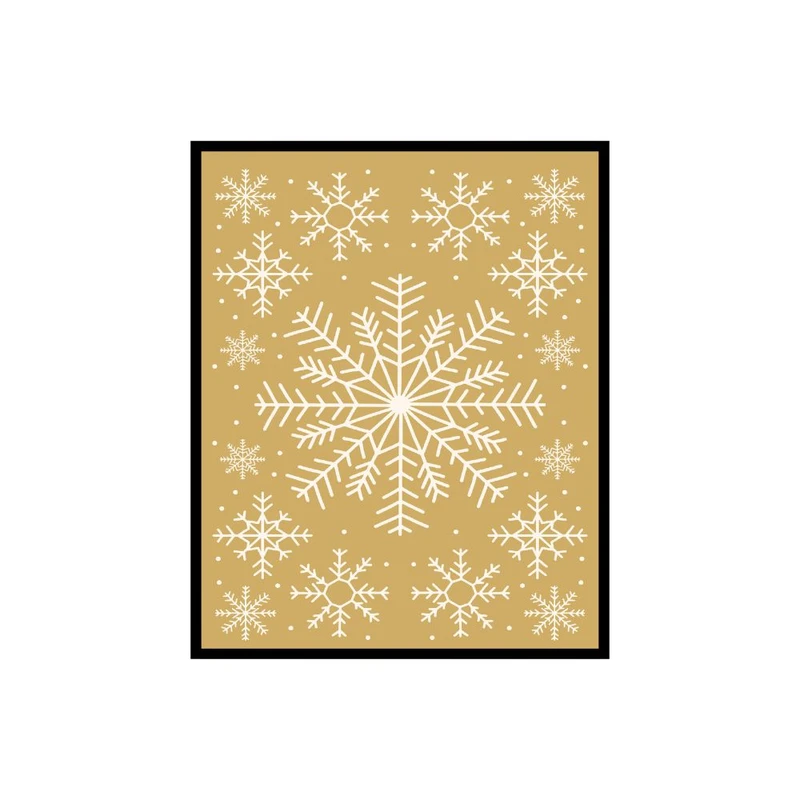 پوستر مدل دانه برف