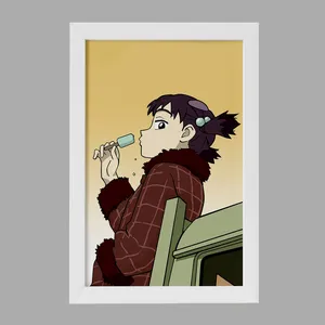 تابلو خندالو مدل نیناموری انیمه فولی کولی کد 23547