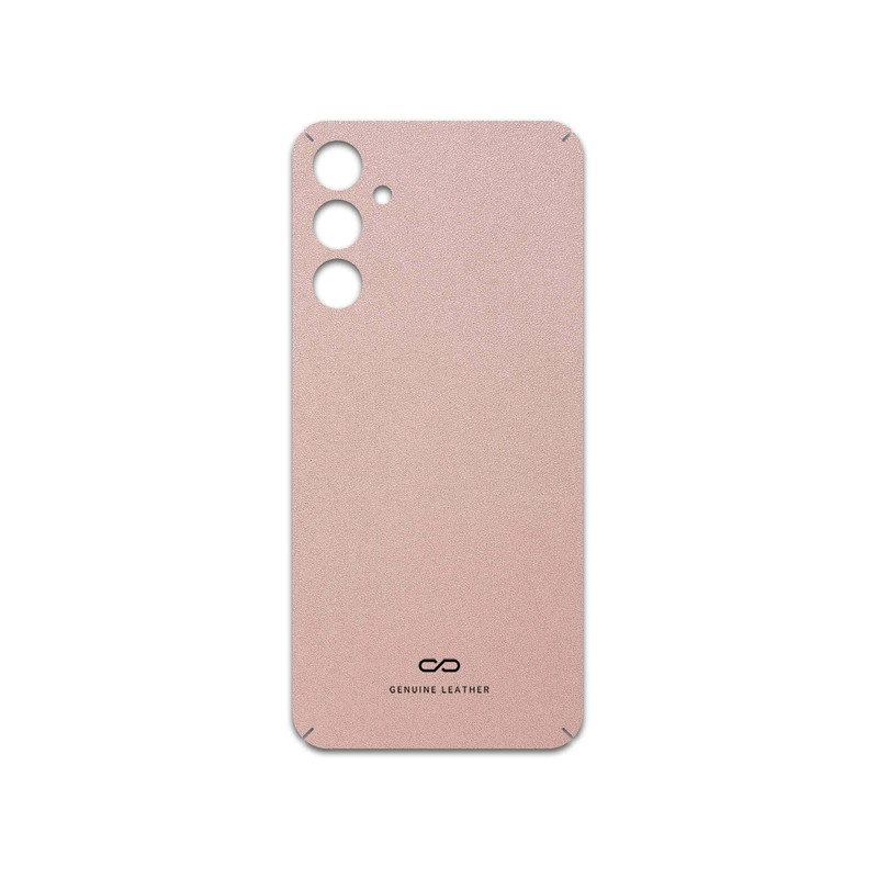 برچسب پوششی ماهوت مدل Rose-Gold-Leather مناسب برای گوشی موبایل سامسونگ Galaxy M34 5G