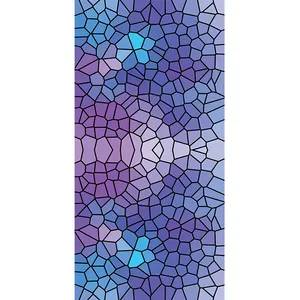 استیکر شیشه راتیانا مدل رنگارنک کد 16