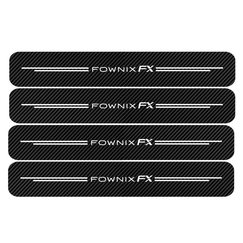 برچسب بدنه خودرو رادیانس مدل کربن کد J6 مناسب برای فونیکس اف ایکس بسته 4 عددی