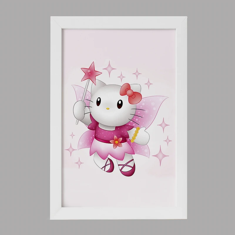 تابلو خندالو مدل هلو کیتی کد F2123